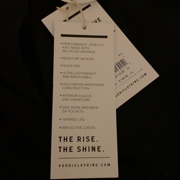 NWT- Vuori Fleet Pant - Picture 8 of 10